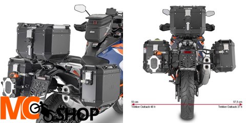 GIVI STELAŻ KUFRÓW ONE-FIT CAM - KTM 1290 Super Ad