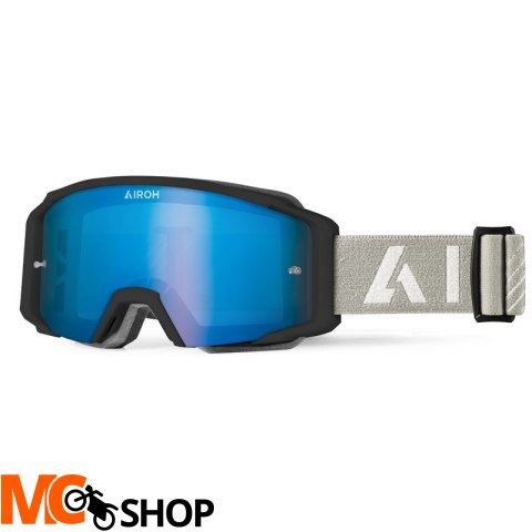 AIROH GOGLE BLAST XR1 BLACK MATT SZYBA BLUE MIRROR AIROH GOGLE BLAST XR1 BLACK MATT SZYBA BLUE MIRROR