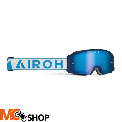 AIROH GOGLE BLAST XR1 BLUE MATT SZYBA BLUE MIRRORE AIROH GOGLE BLAST XR1 BLUE MATT SZYBA BLUE MIRRORE