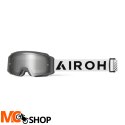 AIROH GOGLE BLAST XR1 DARK GREY MATT  SZYBA SILVER