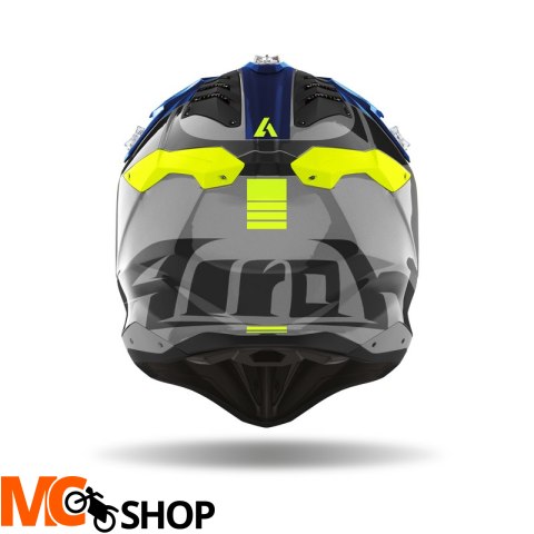 AIROH KASK OFF-ROAD AVIATOR 3 PUSH BLUE GLOSS AIROH KASK OFF-ROAD AVIATOR 3 PUSH BLUE GLOSS