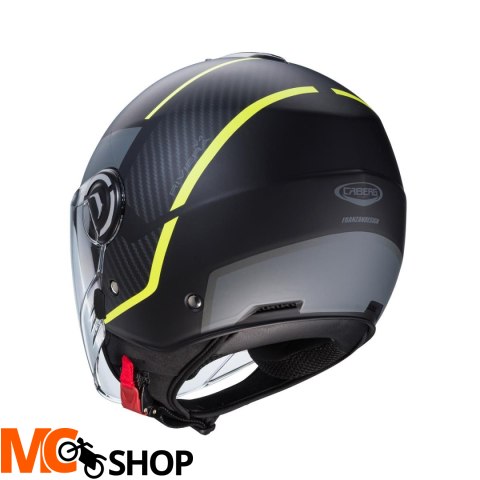 CABERG KASK JET RIVIERA V4X CZA MAT/ŻÓŁTY FL/SZARY CABERG KASK JET RIVIERA V4X CZA MAT/ŻÓŁTY FL/SZARY