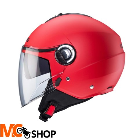 CABERG KASK JET Z BLENDĄ RIVIERA V4X CZERWONY MAT CABERG KASK JET Z BLENDĄ RIVIERA V4X CZERWONY MAT