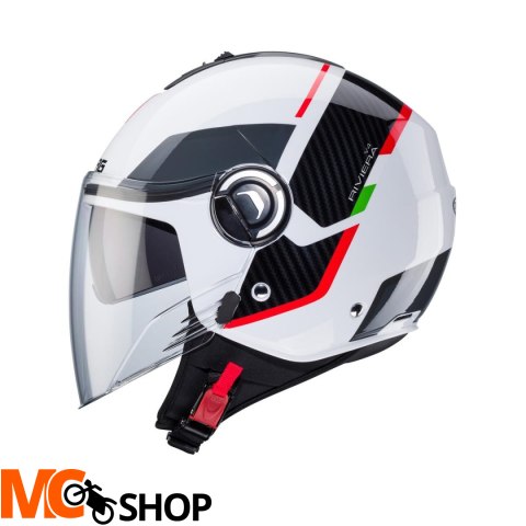 CABERG KASK OTWARTY JET Z BLENDĄ RIVIERA V4X ITALI CABERG KASK OTWARTY JET Z BLENDĄ RIVIERA V4X ITALI