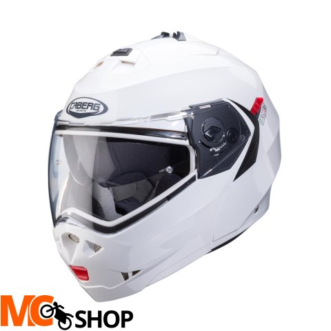 CABERG KASK SZCZĘKOWY FLIP-UP DUKE X BIAŁY POŁYSK CABERG KASK SZCZĘKOWY FLIP-UP DUKE X BIAŁY POŁYSK