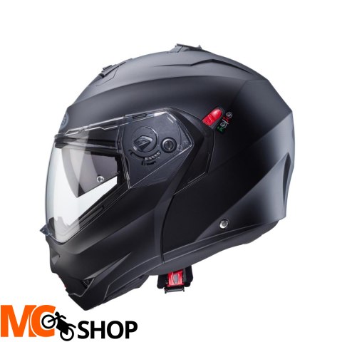 CABERG KASK SZCZĘKOWY FLIP-UP DUKE X CZARNY MAT