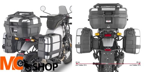 GIVI STELAŻ KUFRÓW BOCZNYCH ROYAL ENFIELD Himalaya