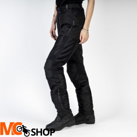 OZONE SPODNIE MOTOCYKLOWE TEKSTYLNE FLOW LADY BLAC OZONE SPODNIE MOTOCYKLOWE TEKSTYLNE FLOW LADY BLAC