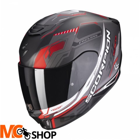 SCORPION KASK INTEGRALNY EXO-391 HAUT M BK-SIL-RED SCORPION KASK INTEGRALNY EXO-391 HAUT M BK-SIL-RED