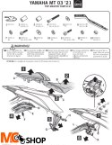 SHAD STELAŻ KUFRA TYŁ DO YAMAHA MT 03 KSHY0MT31ST