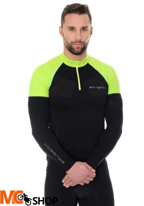 Brubeck SB10060 Rękawki kolarskie unisex czarny Brubeck SB10060 Rękawki kolarskie unisex czarny