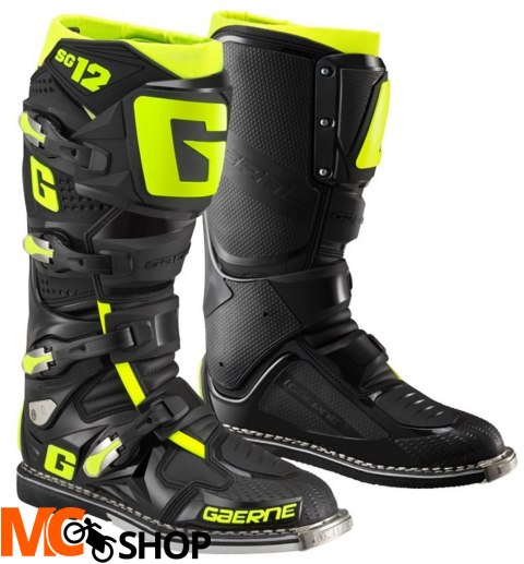 GAERNE BUTY CROSS SG-12 BLACK/YELLOW CZARN/Ż FLUO GAERNE BUTY CROSS SG-12 BLACK/YELLOW CZARN/Ż FLUO