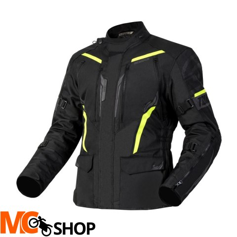 OZONE KURTKA TEKSTYLNA TOUR III BLACK/FLUO YELLOW OZONE KURTKA TEKSTYLNA TOUR III BLACK/FLUO YELLOW