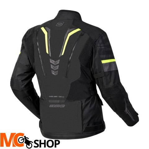 OZONE KURTKA TEKSTYLNA TOUR III BLACK/FLUO YELLOW OZONE KURTKA TEKSTYLNA TOUR III BLACK/FLUO YELLOW