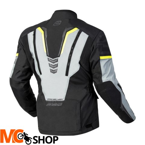 OZONE KURTKA TEKSTYLNA TOUR III BLACK/GREY/FLUO YE OZONE KURTKA TEKSTYLNA TOUR III BLACK/GREY/FLUO YE