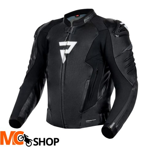 REBELHORN KURTKA MOTO SKÓRZANA VELOCE BLACK/WHITE REBELHORN KURTKA MOTO SKÓRZANA VELOCE BLACK/WHITE