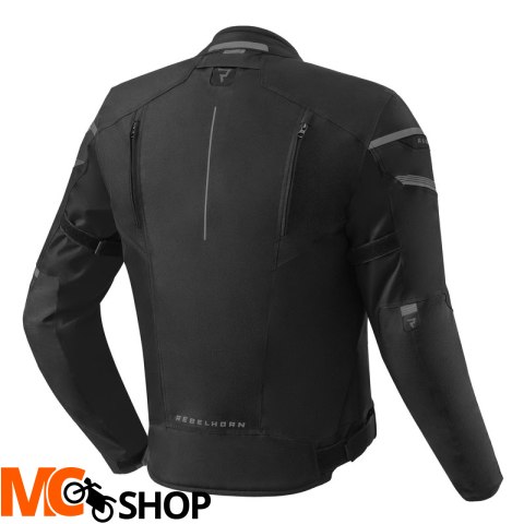 REBELHORN KURTKA MOTOCYKLOWA TEKSTYLNA SPARK BLACK