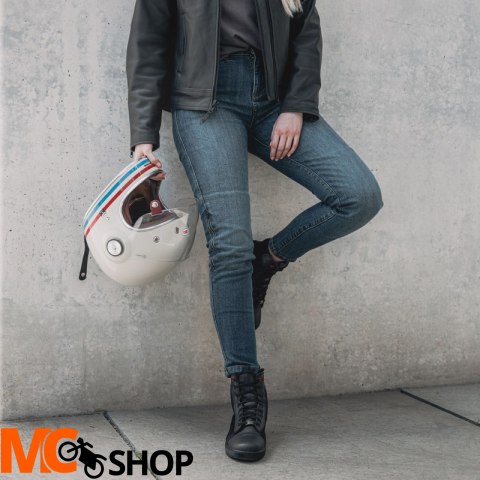 REBELHORN SPODNIE JEANS CLASSIC III LADY FIT BLUE