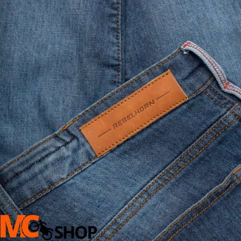 REBELHORN SPODNIE JEANS NOMAD TAPERED FIT WAS BLUE REBELHORN SPODNIE JEANS NOMAD TAPERED FIT WAS BLUE