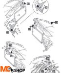 SHAD STELAŻ KUFRA BOCZNEGO 4P TERRA DO HONDA CRF