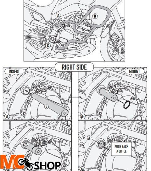 GIVI OSŁONA SILNIKA GMOLE MOTO MORINI X-Cape 649 GIVI OSŁONA SILNIKA GMOLE MOTO MORINI X-Cape 649