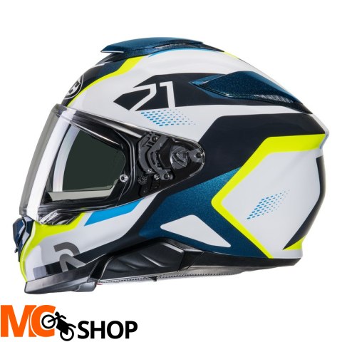 HJC KASK INTEGRALNY RPHA71 HAPEL BLUE/YELLOW HJC KASK INTEGRALNY RPHA71 HAPEL BLUE/YELLOW
