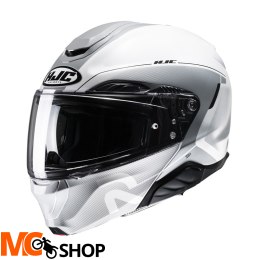 HJC KASK SYSTEMOWY RPHA91 COMBUST WHITE/GREY