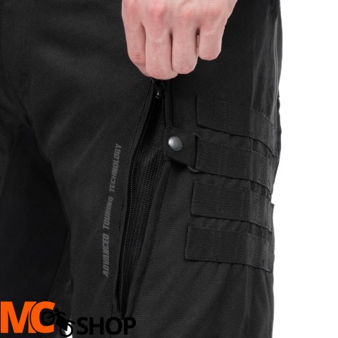 OZONE SPODNIE MOTOCYKLOWE TEKSTYLNE UNION II BLACK OZONE SPODNIE MOTOCYKLOWE TEKSTYLNE UNION II BLACK