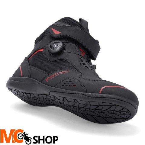 REBELHORN BUTY MOTOCYKLOWE SPARK II BLACK/RED REBELHORN BUTY MOTOCYKLOWE SPARK II BLACK/RED