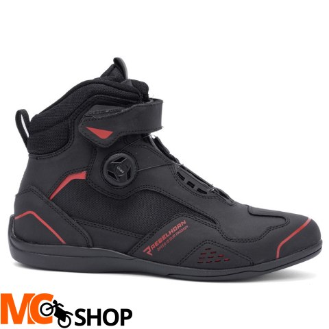 REBELHORN BUTY MOTOCYKLOWE SPARK II BLACK/RED REBELHORN BUTY MOTOCYKLOWE SPARK II BLACK/RED