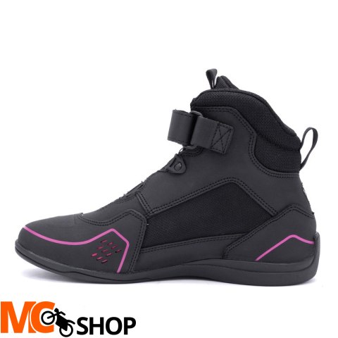 REBELHORN BUTY MOTOCYKLOWE SPARK II LADY BLACK/PIN REBELHORN BUTY MOTOCYKLOWE SPARK II LADY BLACK/PIN