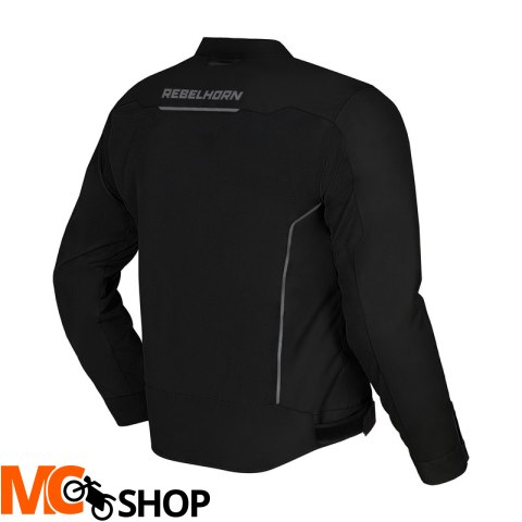REBELHORN KURTKA MOTOCYKLOWA TEKSTYLNA WAVE BLACK REBELHORN KURTKA MOTOCYKLOWA TEKSTYLNA WAVE BLACK