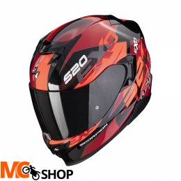 SCORPION KASK INTEGRALNY EXO-520 AIR COVER BK-RED