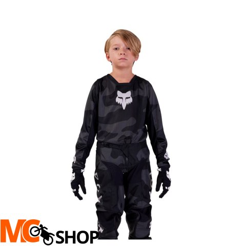 FOX BLUZA OFF-ROAD JUNIOR 180 BNKR BLACK CAMO