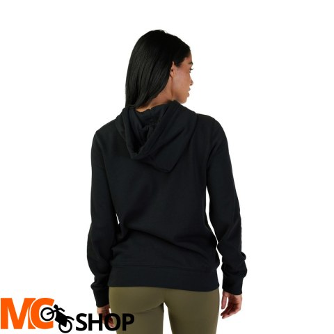 FOX BLUZA Z KAPTUREM LADY HEAD BLACK/PINK