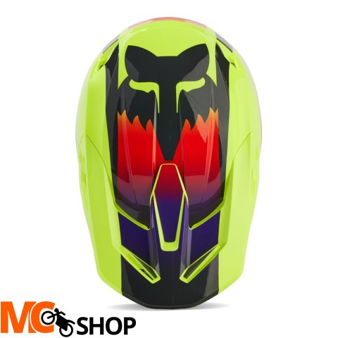 FOX KASK OFF-ROAD V1 FLORA YELLOW FOX KASK OFF-ROAD V1 FLORA YELLOW