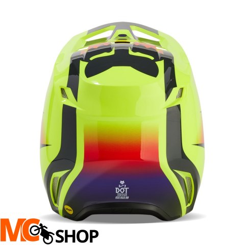FOX KASK OFF-ROAD V1 FLORA YELLOW FOX KASK OFF-ROAD V1 FLORA YELLOW