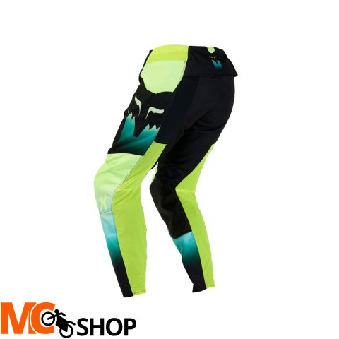 FOX SPODNIE OFF-ROAD LADY 180 FLORA BLACK/YELLOW