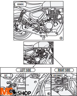 KAPPA GMOLE OSŁONY SILNIKA ROYAL ENFIELD HNTR 350 KAPPA GMOLE OSŁONY SILNIKA ROYAL ENFIELD HNTR 350