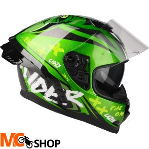 LAZER Kask integralny RAFALE SR Oni czarny zielony LAZER Kask integralny RAFALE SR Oni czarny zielony