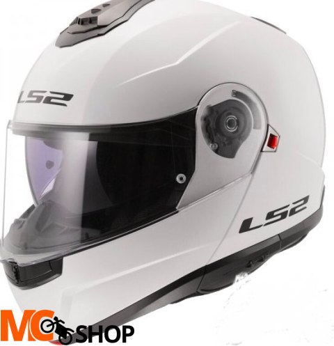 LS2 KASK SZCZĘKOWY FF908 STROBE II SOLID WHITE-06