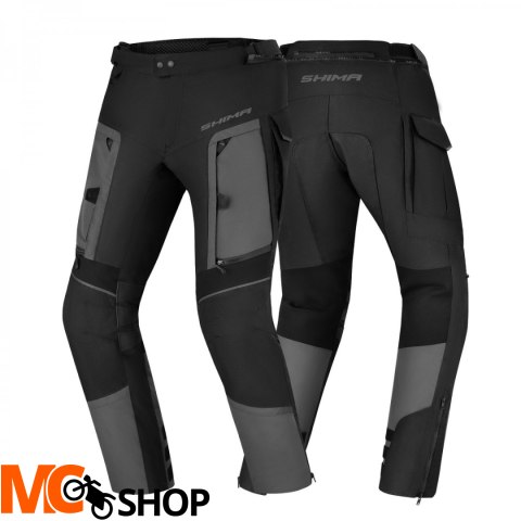 SHIMA SPODNIE MOTOCYKLOWE HERO 2.0 MEN PNT GREY SHIMA SPODNIE MOTOCYKLOWE HERO 2.0 MEN PNT GREY