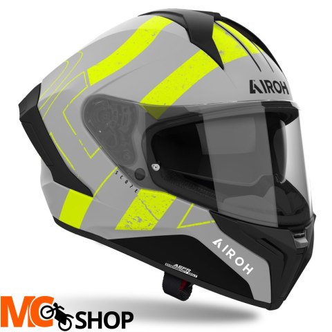 AIROH KASK INTEGRALNY MATRYX SCOPE YELLOW MATT