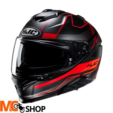 HJC KASK INTEGRALNY I71 IORIX BLACK/RED