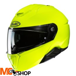 HJC KASK SYSTEMOWY I91 SOLID FLUORESCENT GREEN