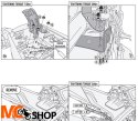 KAPPA STELAŻ KUFRA CENTRALNEGO YAMAHA MT 125 20-22 KAPPA STELAŻ KUFRA CENTRALNEGO YAMAHA MT 125 20-22