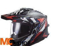 LS2 KASK OFF-ROAD MX701 C EXPLORER EXTEND RED MAT