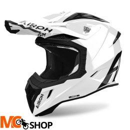 AIROH KASK OFF-ROAD AVIATOR ACE 2 COLOR WHITE GLOS