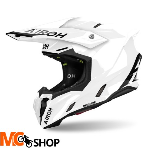 AIROH KASK OFF-ROAD TWIST 3 COLOR WHITE GLOSS