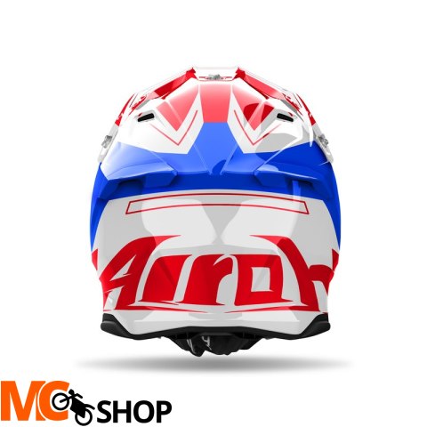 AIROH KASK OFF-ROAD TWIST 3 DIZZY BLUE/RED GLOSS AIROH KASK OFF-ROAD TWIST 3 DIZZY BLUE/RED GLOSS